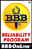 BBBOnLine Reliability Seal